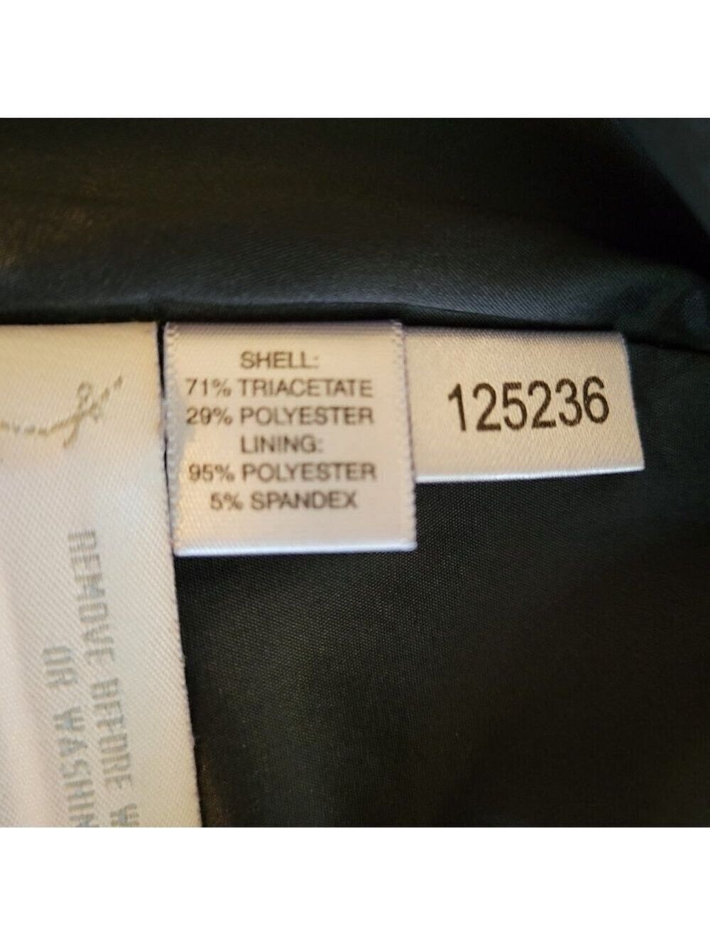Ann Taylor Pencil Skirt Flat Front Black Business Career Wear Women's Size 0P - Picture 10 of 12
